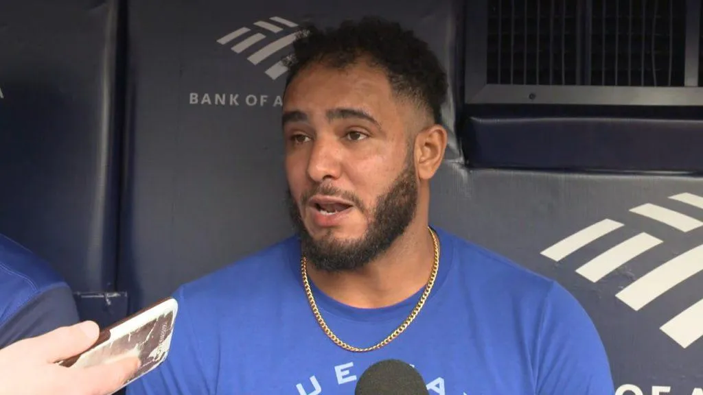 Garcia interview after being traded #bluejays #mlb