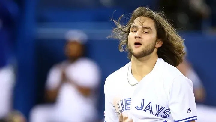 Bichette with the jays #bluejays #mlb