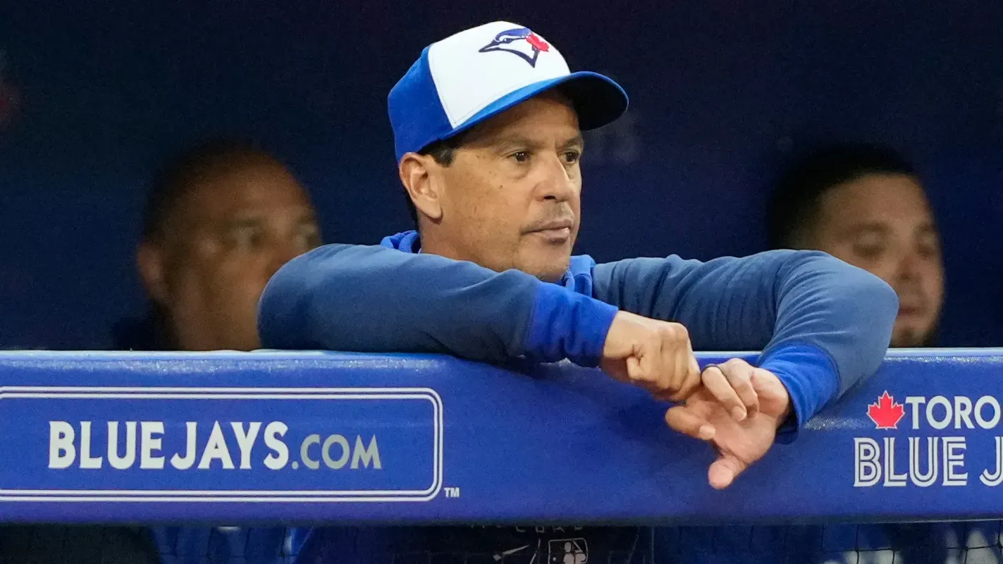Montoyo in the dugout #bluejays #mlb