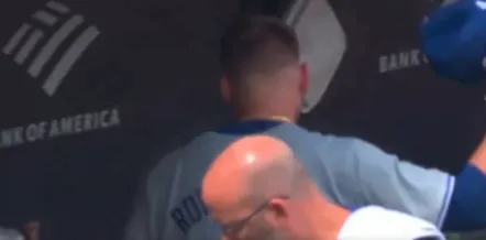 Rodriguez pissed after being pulled #bluejays #mlb