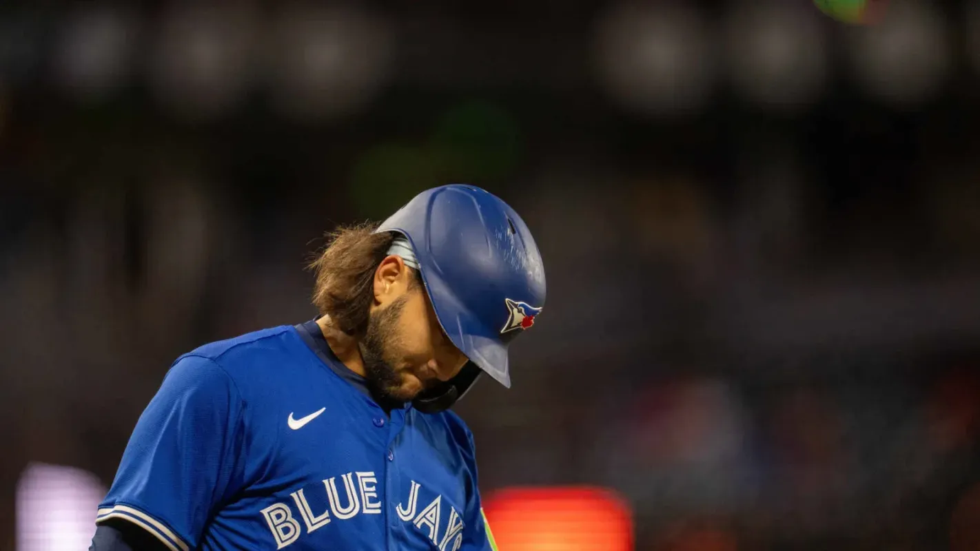Bichette upset #bluejays #mlb