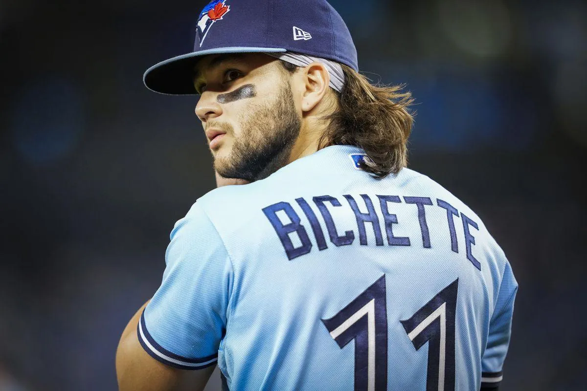 Bichette with the Blue Jays #bluejays #mlb