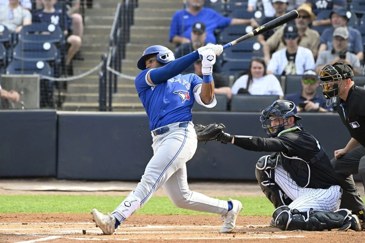 Jimenez goes down with an injury #bluejays #mlb