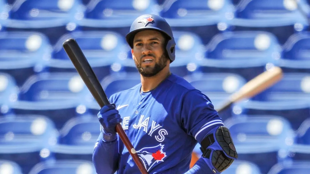Springer at the plate #bluejays #mlb