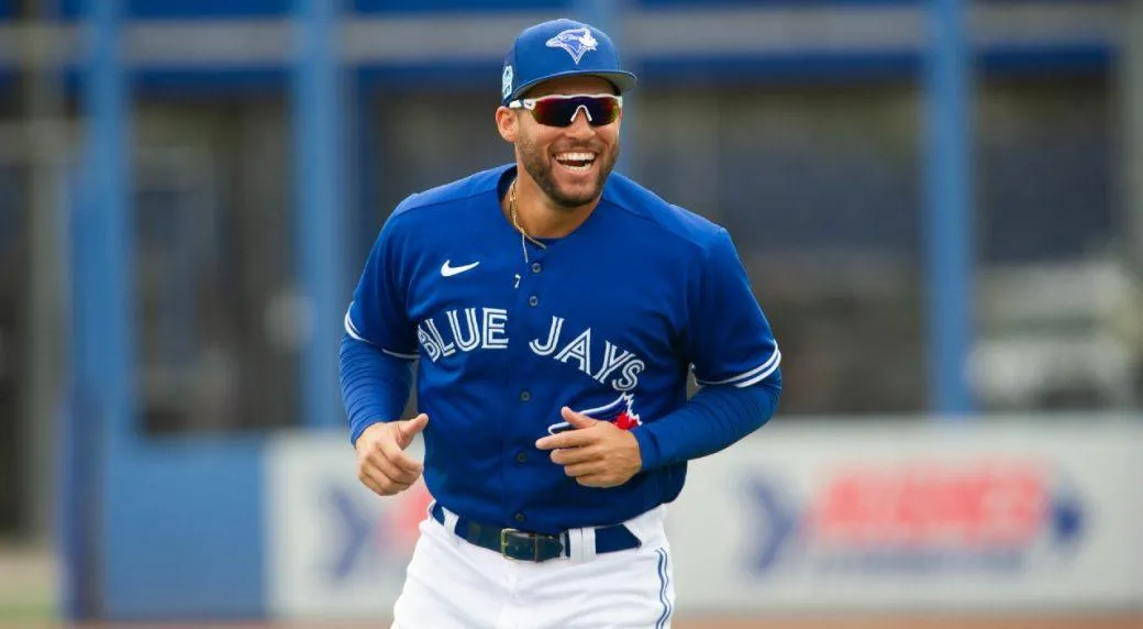 Springer with the Blue Jays #bluejays #mlb