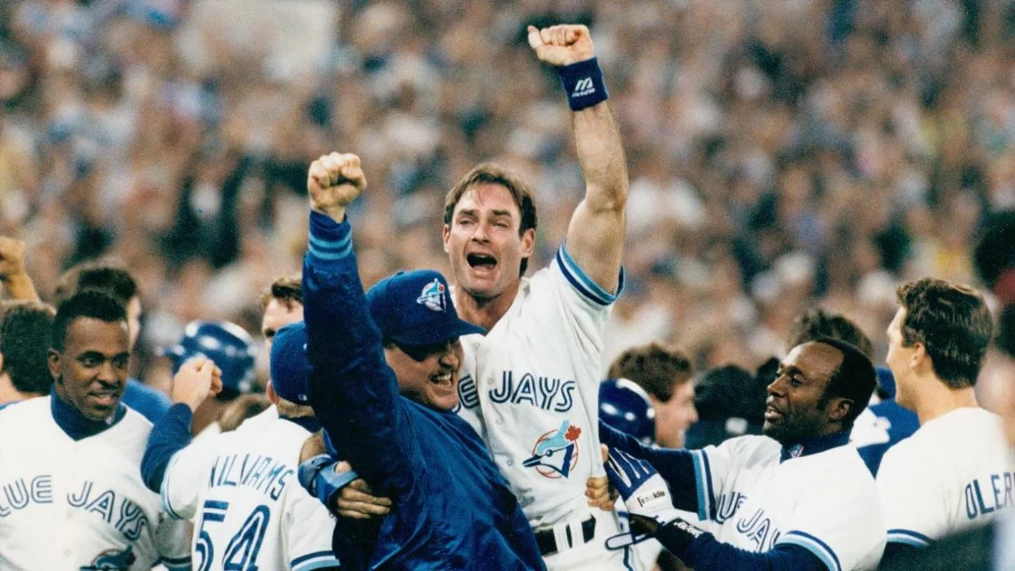 Molitor winning the World Series with the Blue Jays #bluejays #mlb