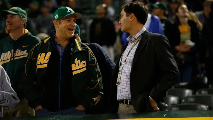 John Fisher at Oakland game #athletics #mlb