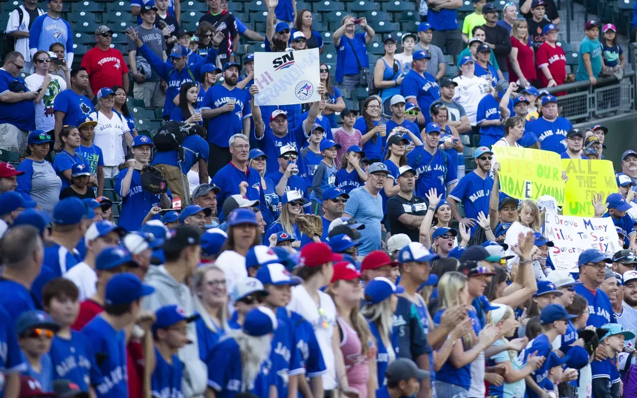 Blue Jays fans break franchise record #bluejays #mlb