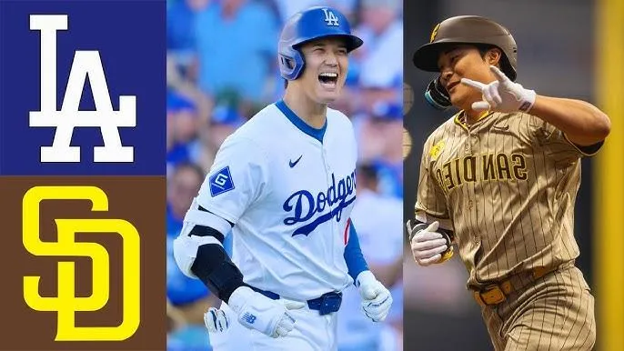 San Diego PAdres vs Los Angeles dodgers