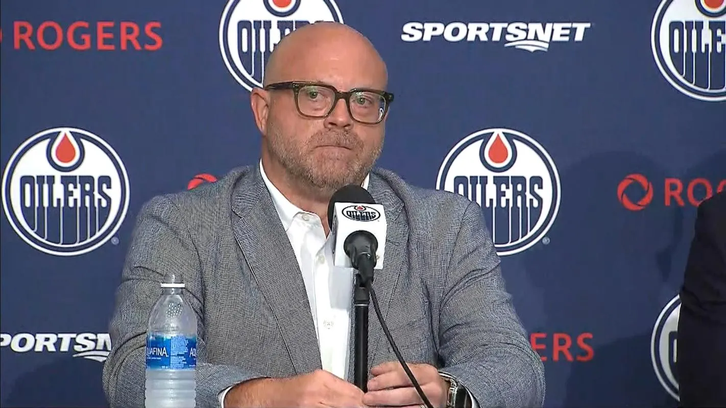 Edmonton Oilers General Manager Stan Bowman.