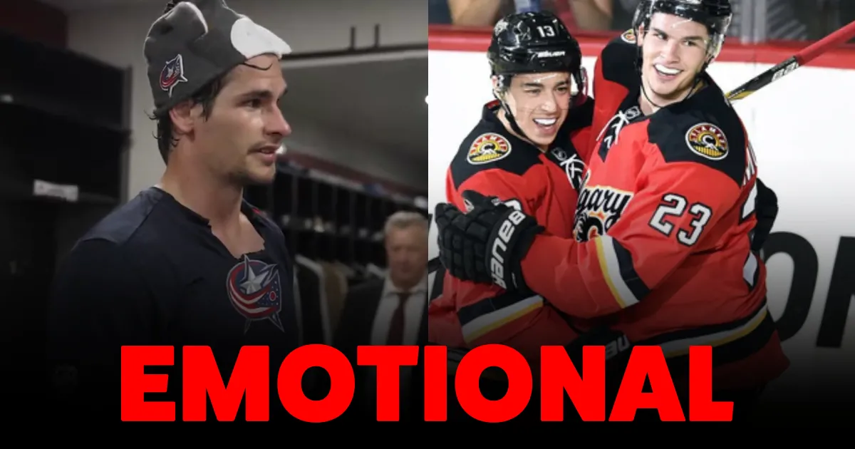 Columbus Blue Jackets forward Sean Monahan
