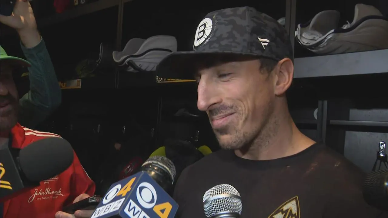 Brad Marchand, captain of the Boston Bruins.