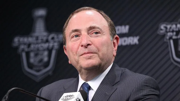 Gary Bettman, Commissioner of the NHL.