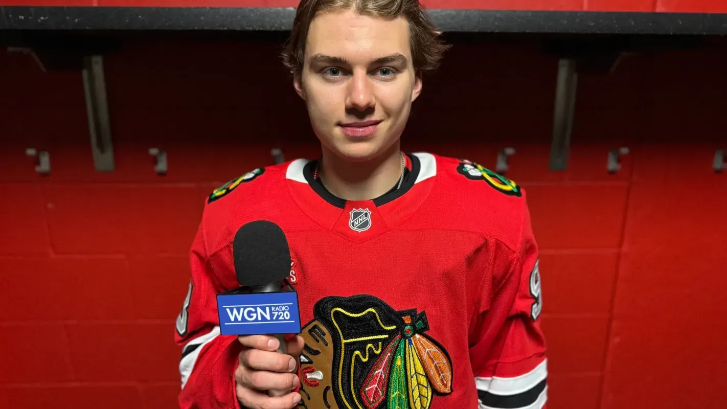 Connor Bedard of the Chicago Blackhawks