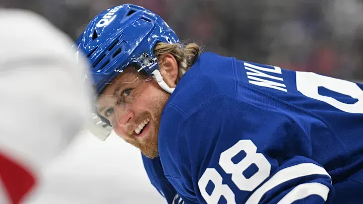 William Nylander of the Toronto Maple Leafs.
