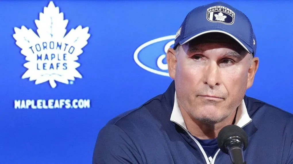 Craig Berube, Head Coach of the Toronto Maple Leafs.