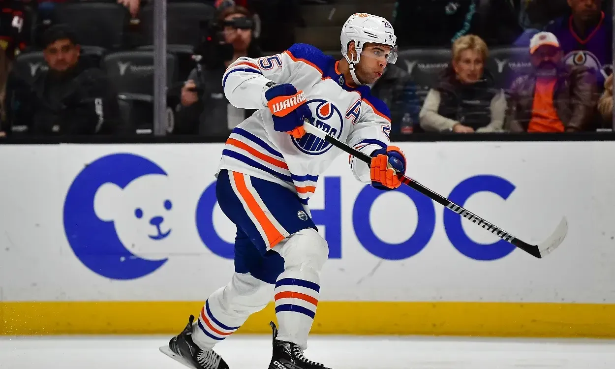 Darnell Nurse of the Edmonton Oilers.