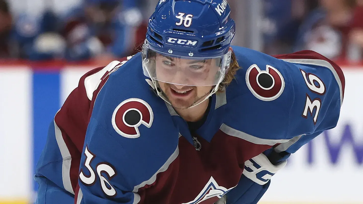 Matt Stienburg of the Colorado Avalanche.