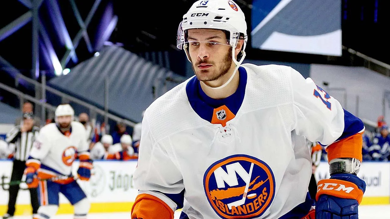 Mat Barzal of the New York Islanders.