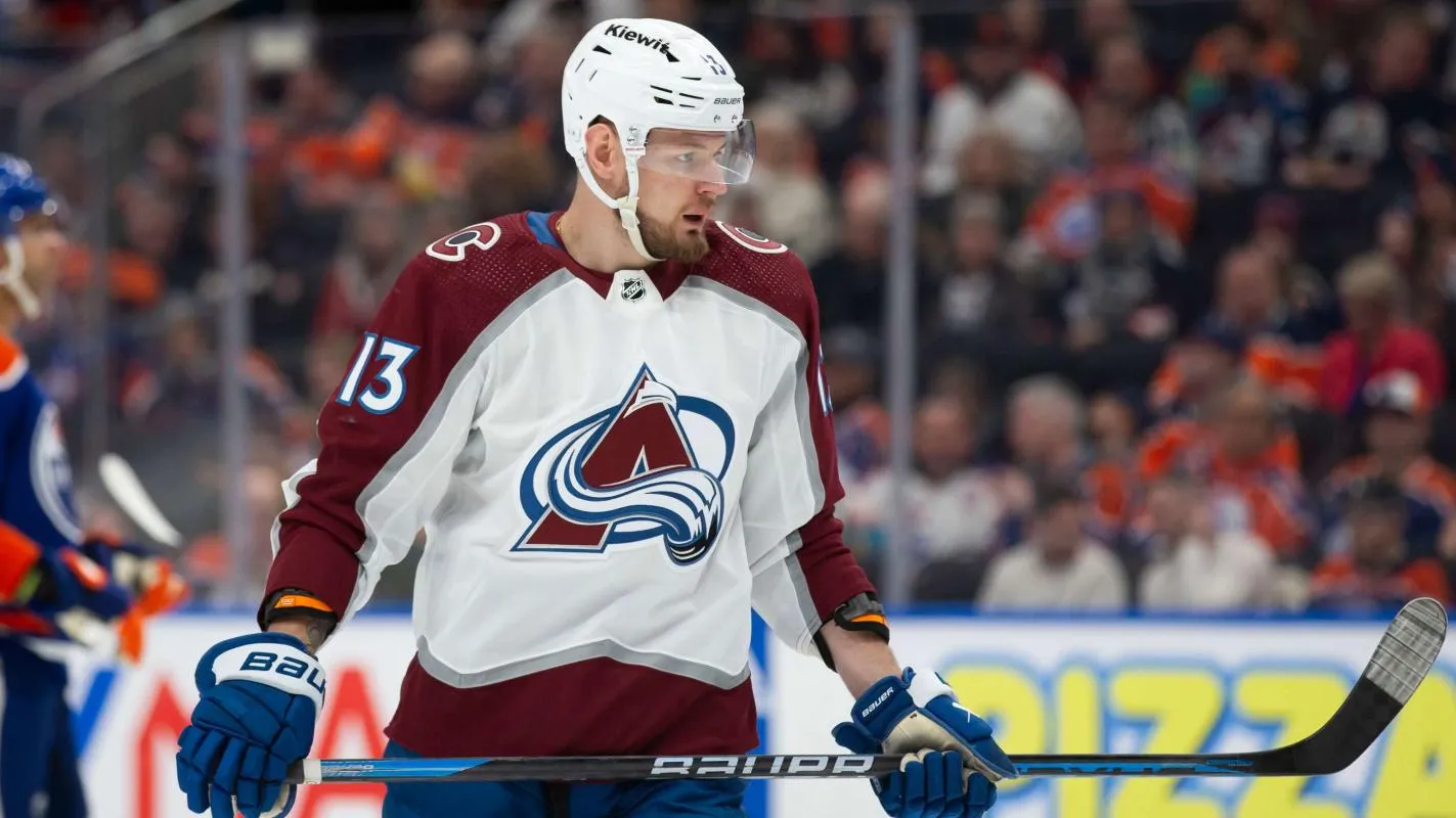 Valeri Nichushkin of the Colorado Avalanche.