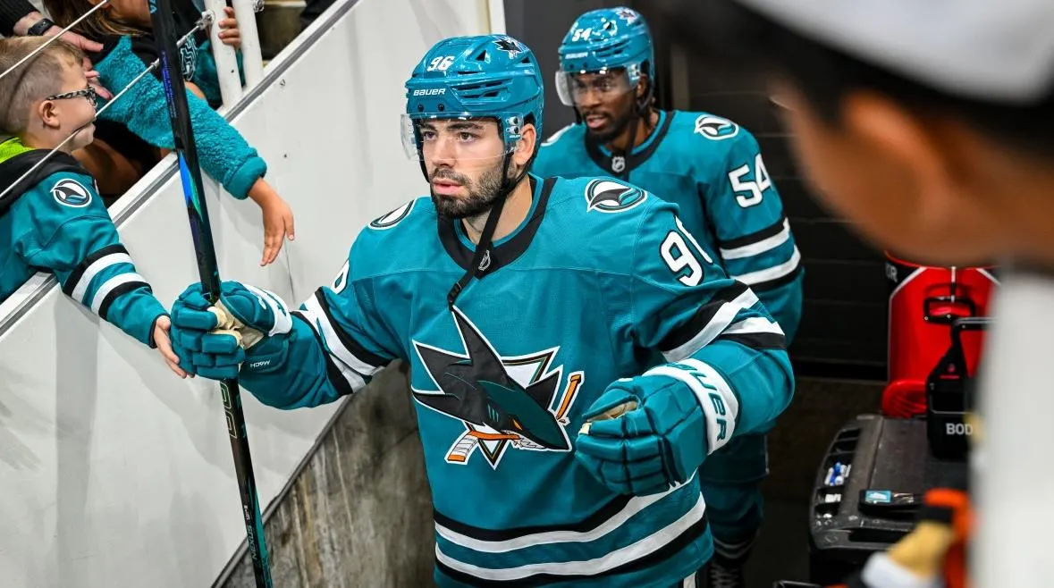 Jake Walman of the San Jose Sharks.