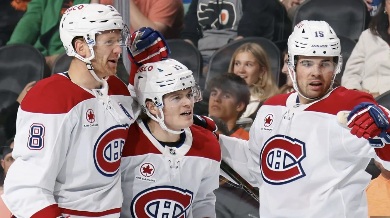 Mike Matheson, Cole Caufield, Alex Newhook