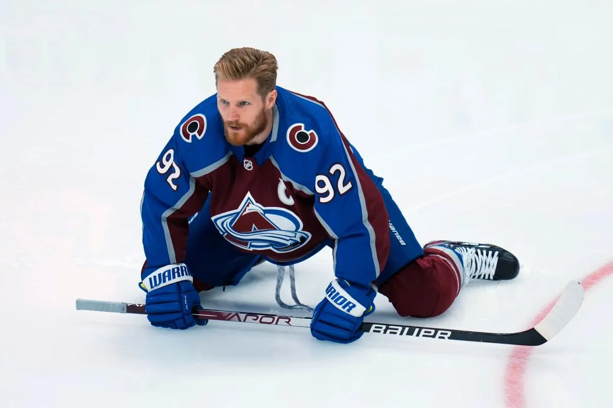 Gabriel Landeskog of the Colorado Avalanche