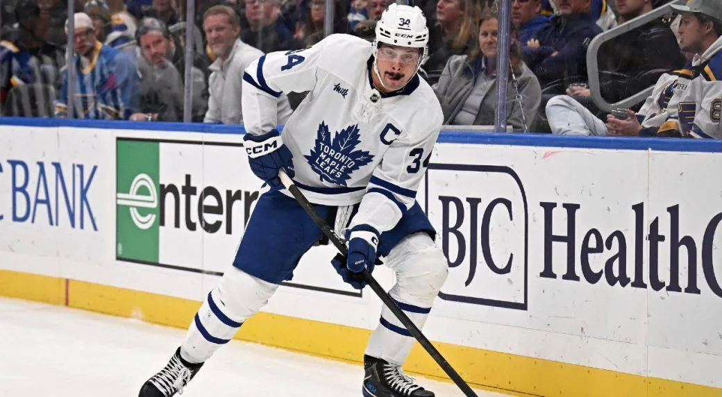 Auston Matthews of the Toronto Maple Leafs.