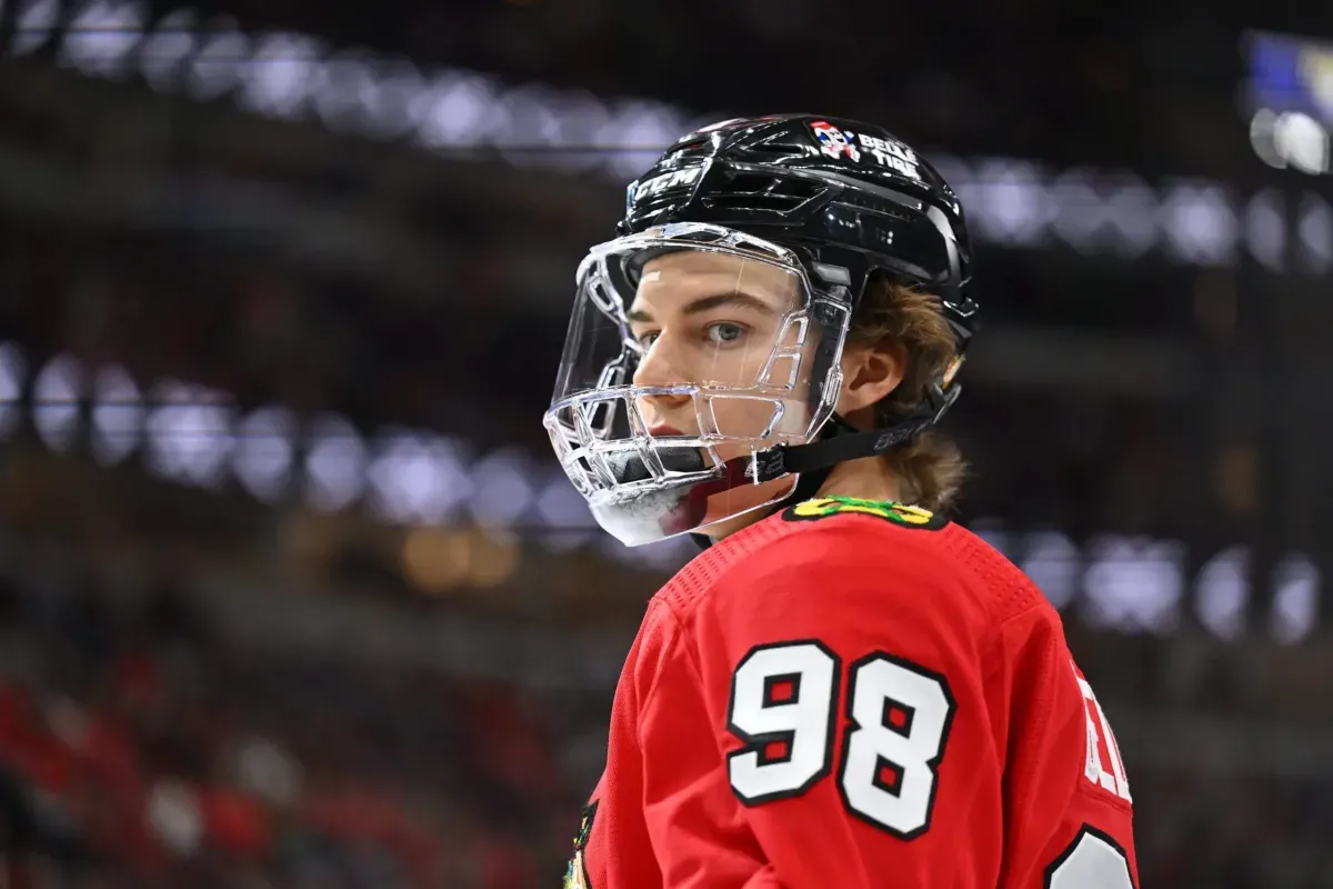Chicago Blackhawks' Connor Bedard