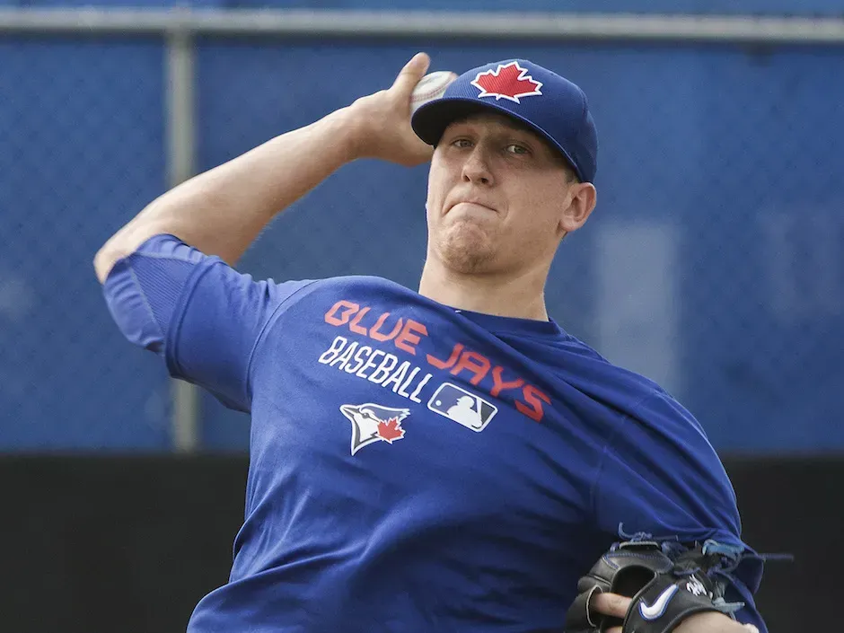 More issues coming from Blue Jays newest addition Jeff Hoffman #bluejays #mlb
