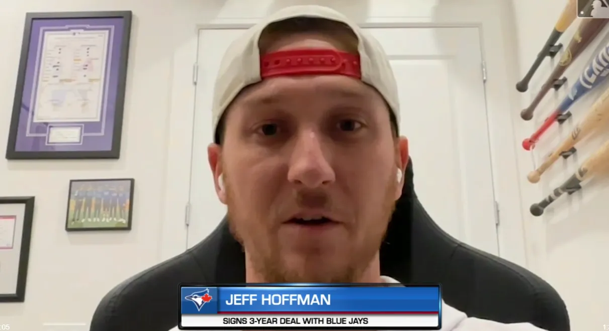 Blue Jays pitcher Jeff Hoffman speaks on the state of his shoulder #bluejays #mlb