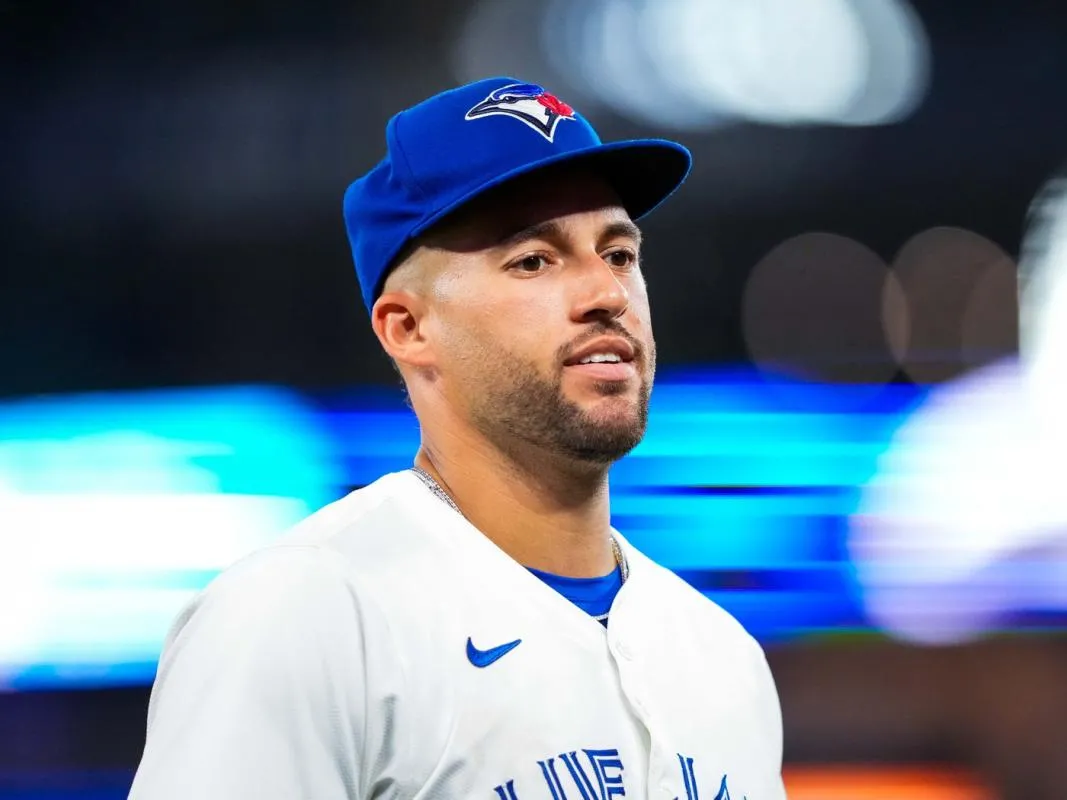 Toronto Blue Jays outfielder George Springer #mlb #bluejays