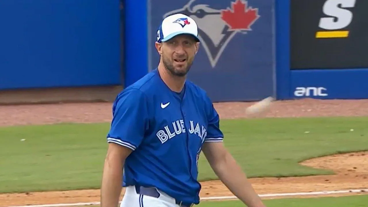 Blue Jays Max Scherzer not that impressed with how Spring Training is going #bluejays #mlb