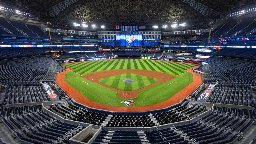 Toronto Blue Jays home Rogers Centre #MLB #BlueJays