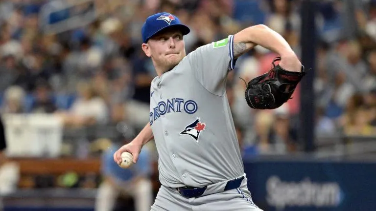 Blue Jays pitcher showing progress in recovery. #BlueJays #RyanBurr #MLB