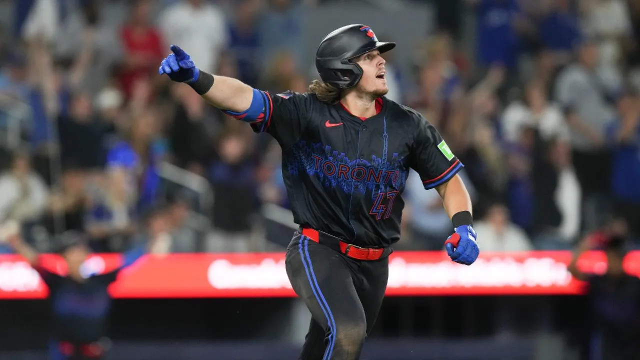 Blue Jays Addison Barger proving he belongs in the majors #bluejays #mlb
