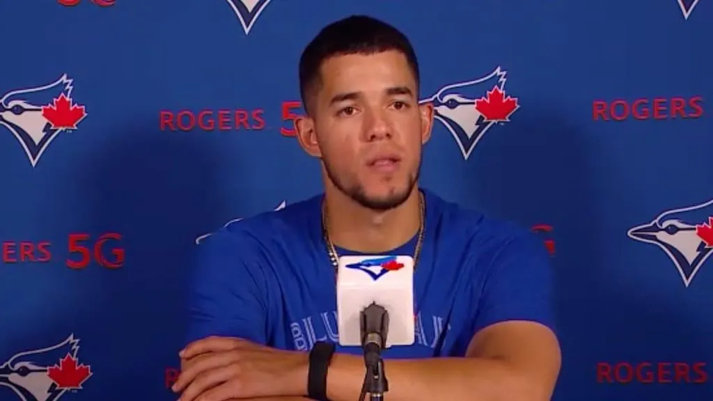 Blue Jays pitcher Jose Berrios explains why he went after Cal Raleigh #bluejays #mlb