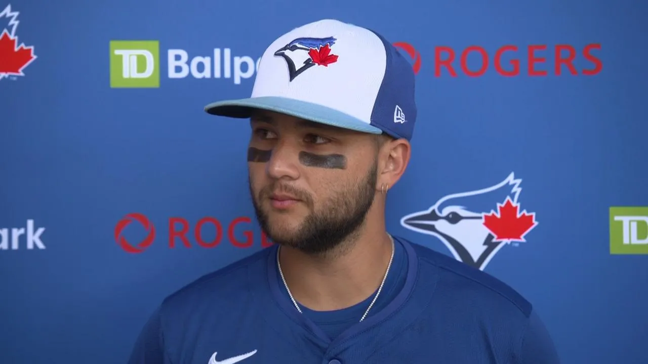 Blue Jays Bo Bichette speaks on possibly leaving the team #bluejays #mlb