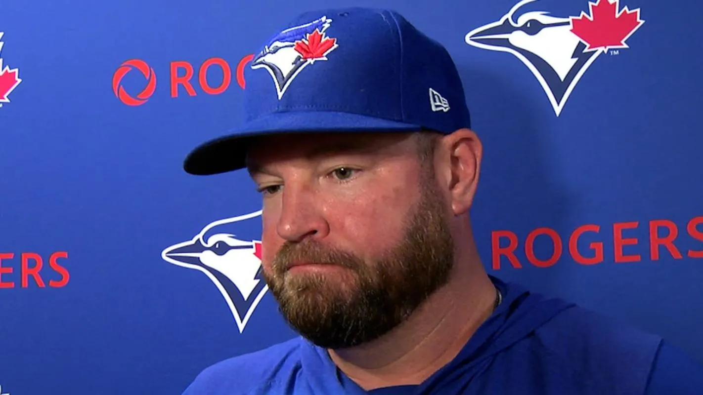 Blue Jays manager John Schneider speaks on Anthony Santander #bluejays #mlb