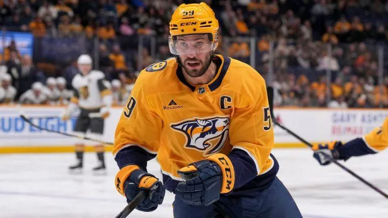 Conn Smythe Winner Sam Bennett Blamed for Roman Josi's Chilling Brain ...