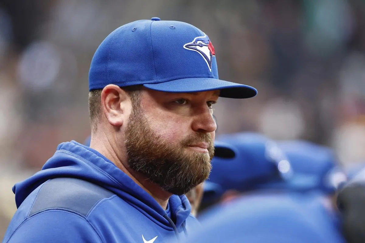 Blue Jays manager John Schneider speaks on Jeff Hoffman #bluejays #mlb