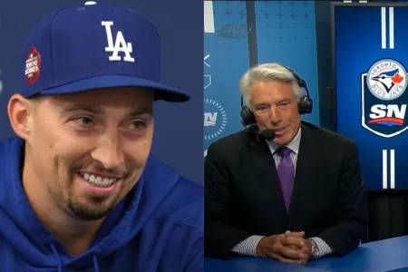 Blue Jays broadcaster Buck Martinez goes after Blake Snell during game #bluejays #mlb