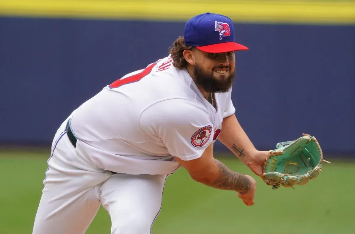 Buffalo Bisons manager speaks on Alek Manoah's rough game #bluejays #mlb