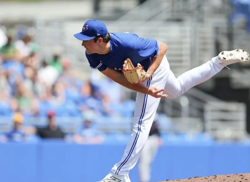 Blue Jays star prospect looking to bounce back after rough triple-a debut#Yesavage #BlueJays #Pitcher #Prospect #Bisons #Triple-A