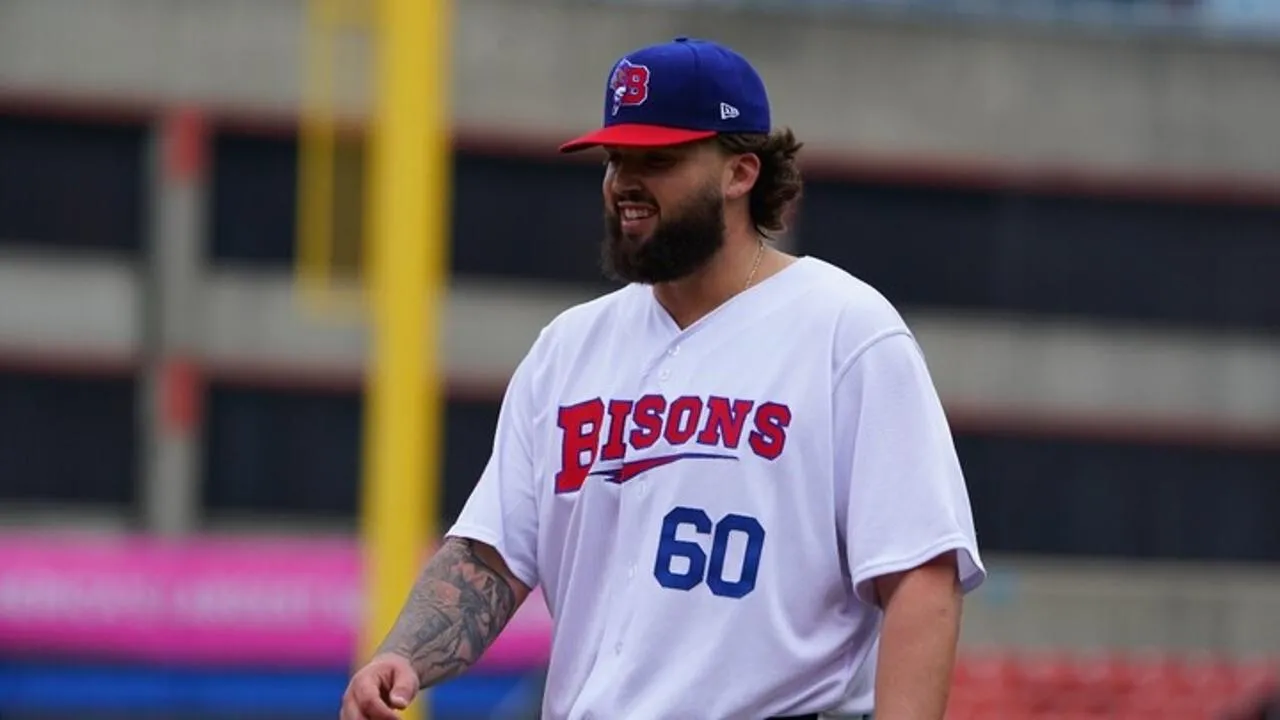 Blue Jays pitcher Alek Manoah has incredible second outing with the Buffalo Bisons #bluejays #mlb