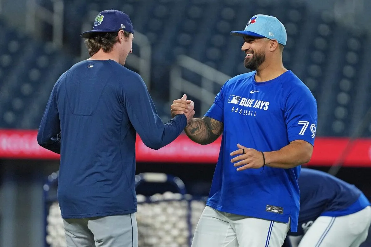 Blue Jays hitting coach David Popkins speaks on joining the Blue Jays #bluejays #mlb