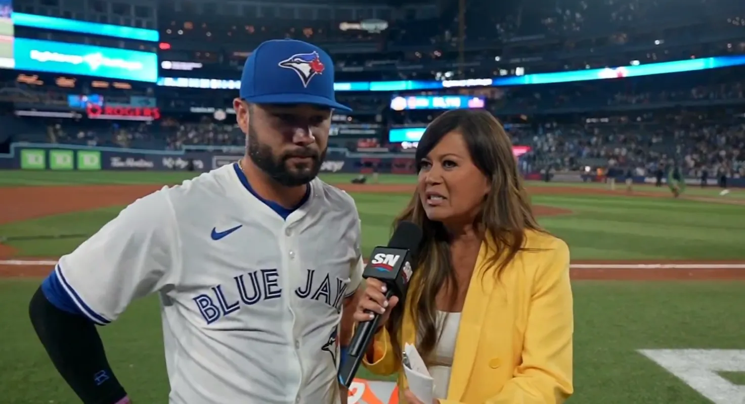 Blue Jays Isiah Kiner-Falefa speaks on the Pirates during post game interview #bluejays #mlb