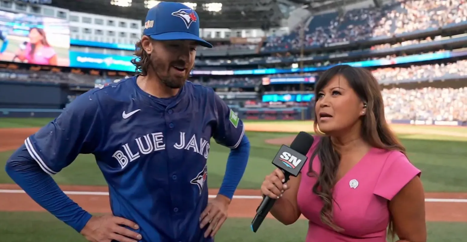 Kevin Gausman shares emotional message to Blue Jays fans after win #bluejays #mlb