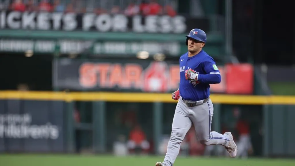 Daulton Varsho out of the lineup against the Orioles #bluejays #mlb