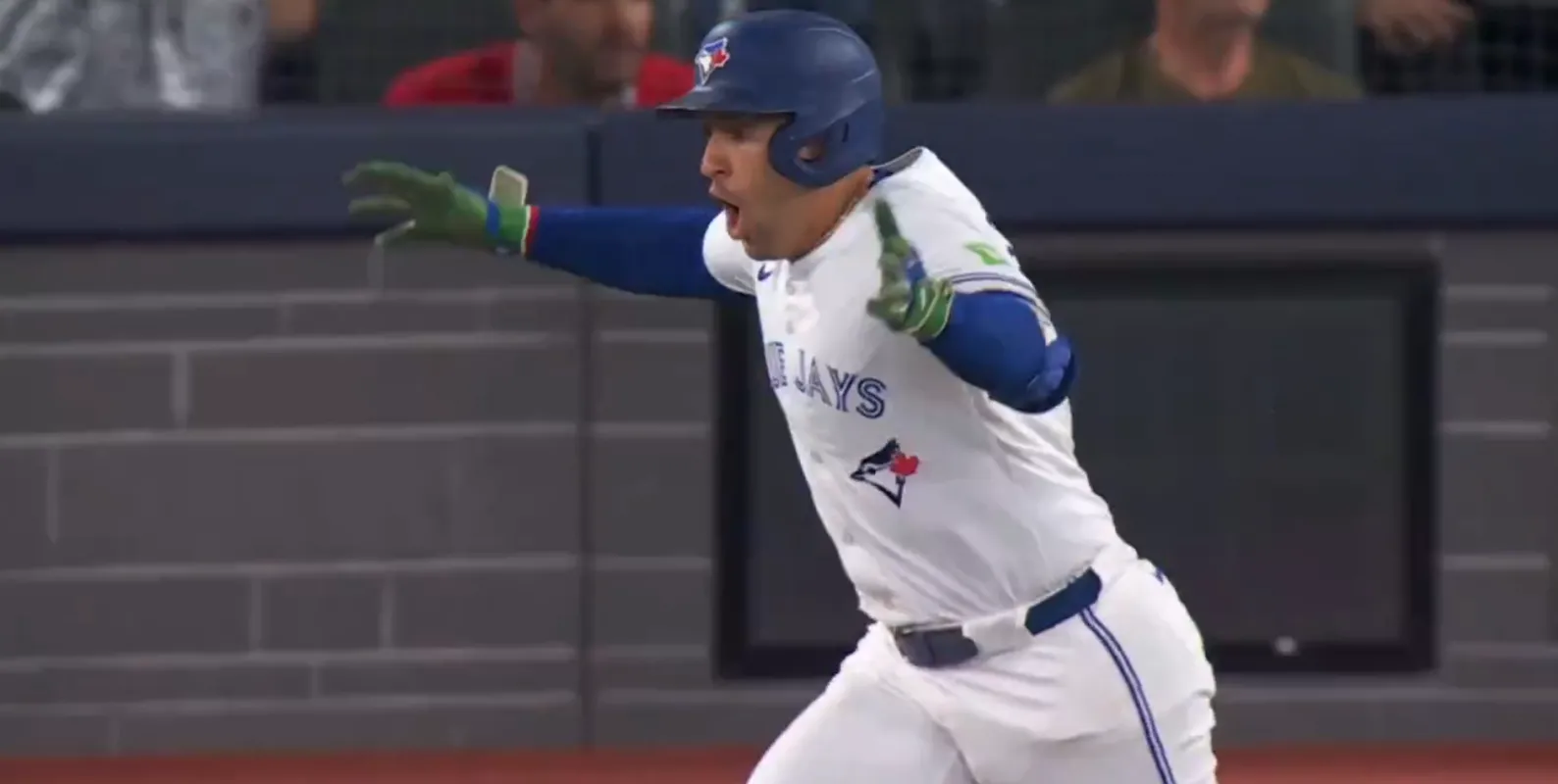 Blue Jays George Springer loses it after terrible call #bluejays #mlb